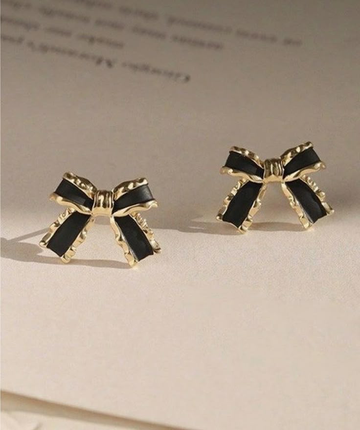 Earring collection.