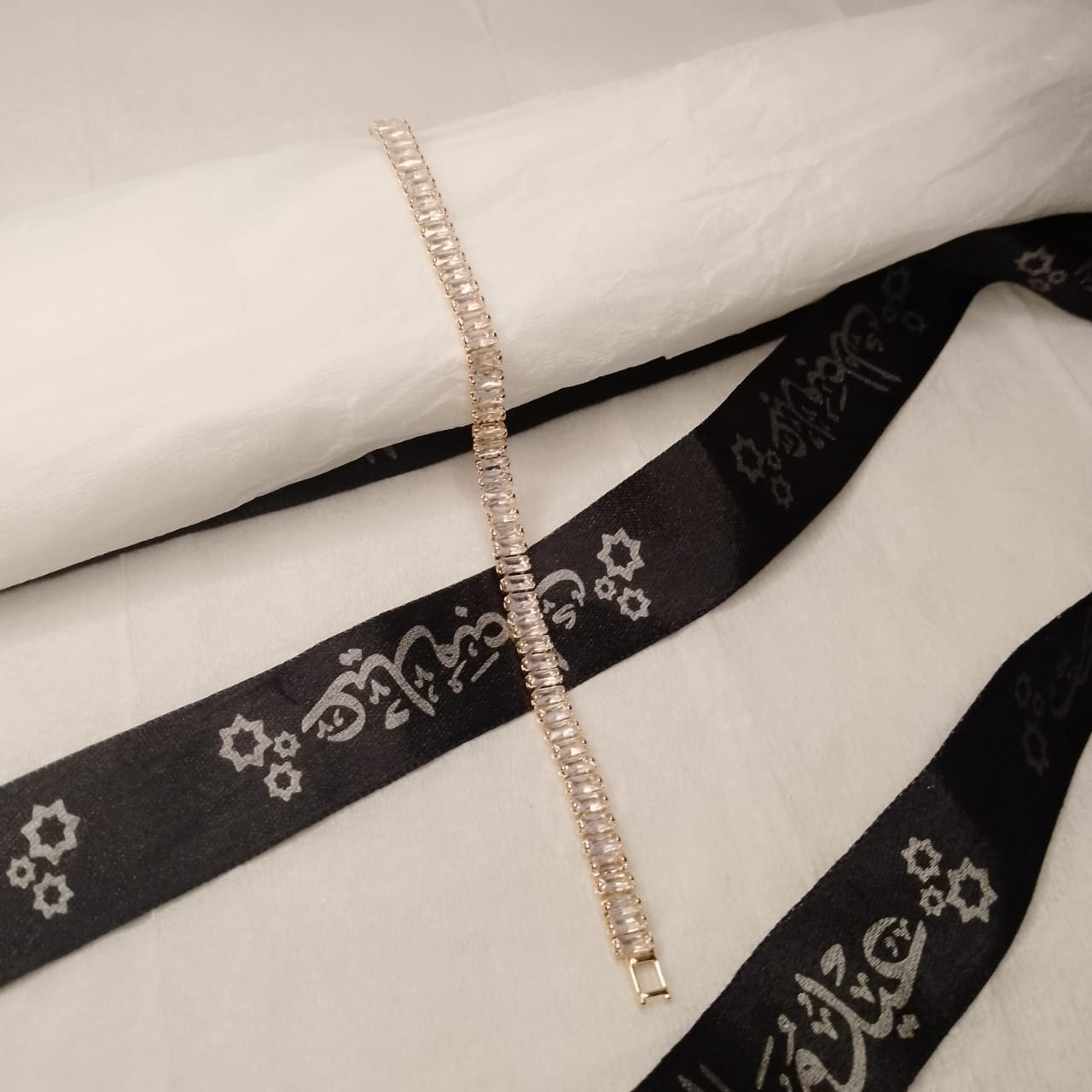 Golden and Silvery Zarcoon Bracelet