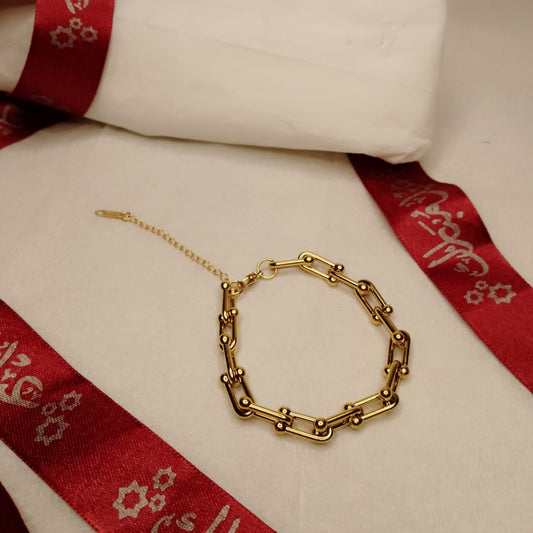 Golden Chain Bracelet