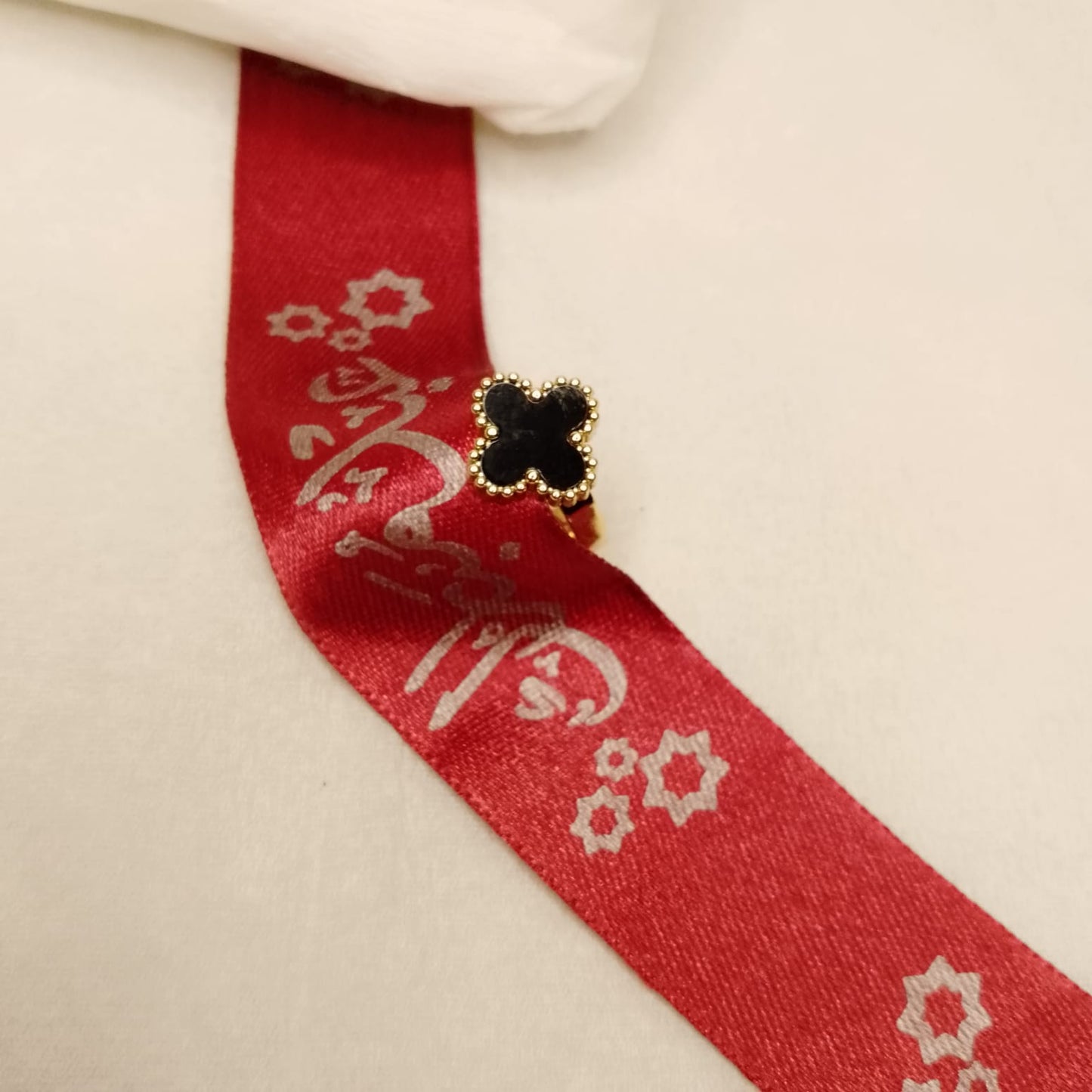 Clover Leaf Adjustable Ring