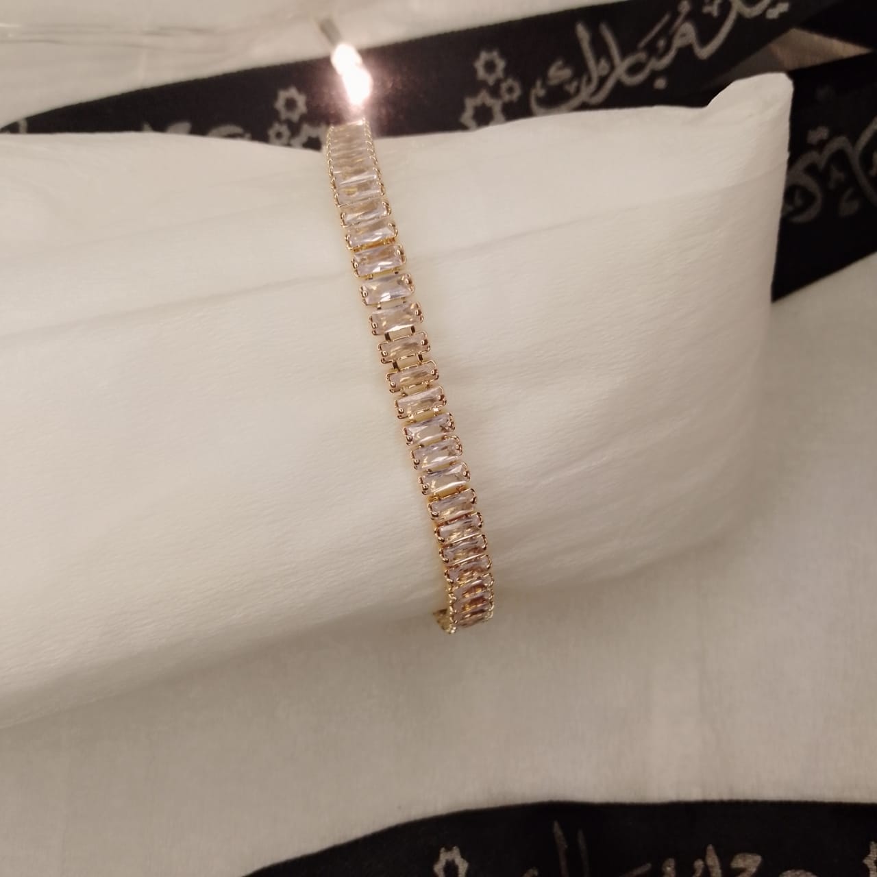Golden and Silvery Zarcoon Bracelet