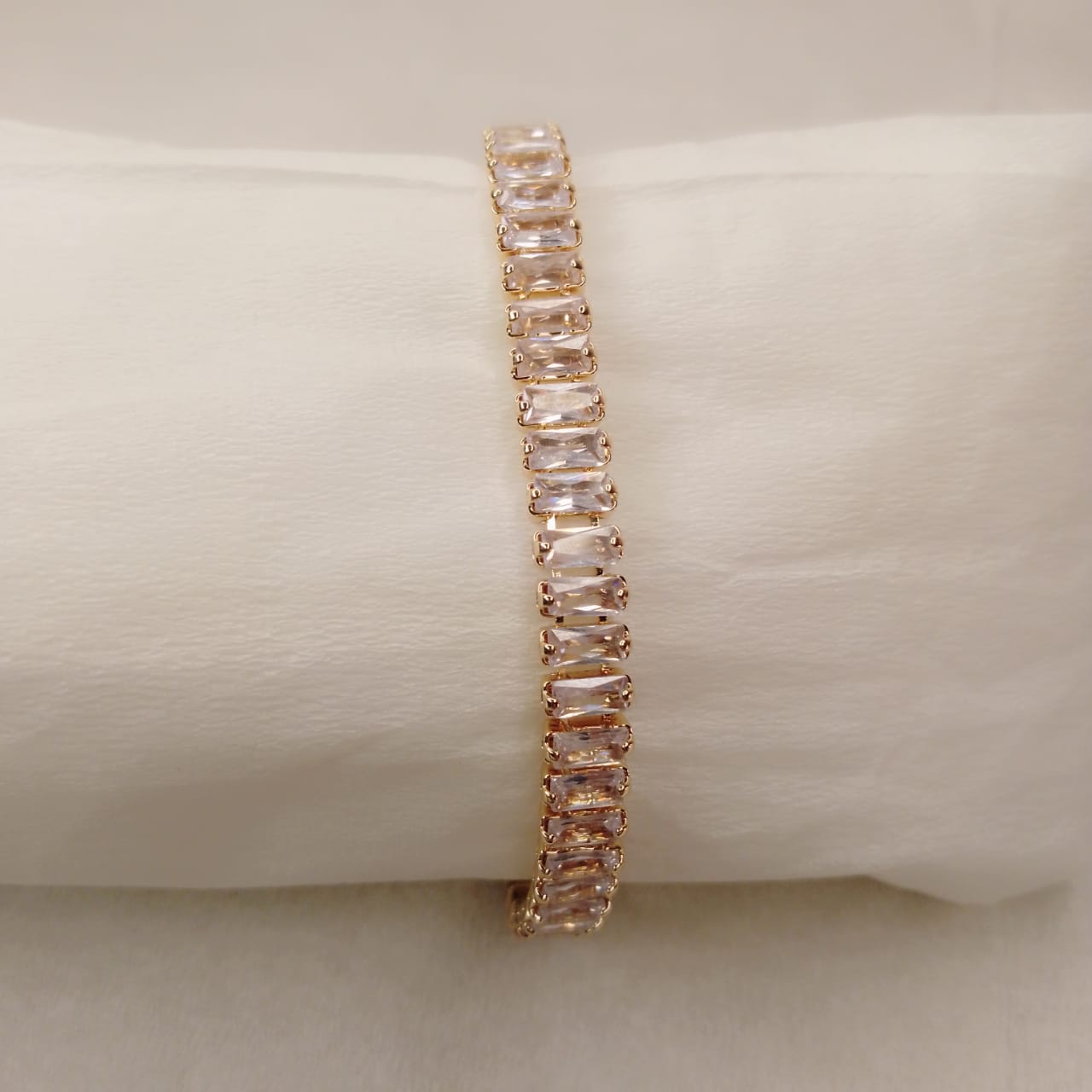 Golden and Silvery Zarcoon Bracelet